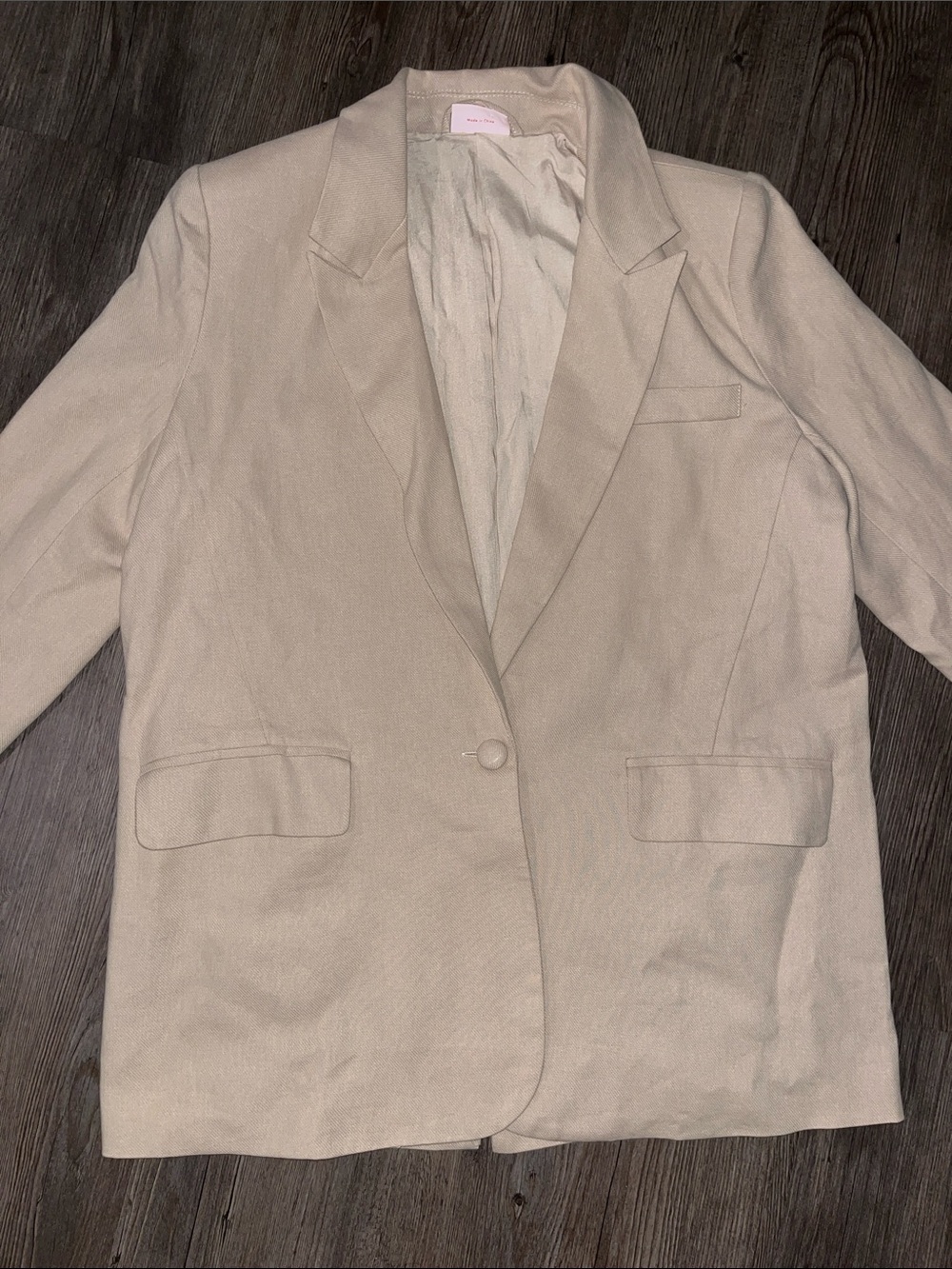 SHOWPO Single-Button Blazer Jacket